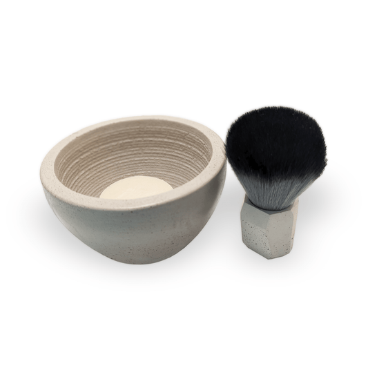 Cream Shaving Bowl Bundle - Beards and Stuff