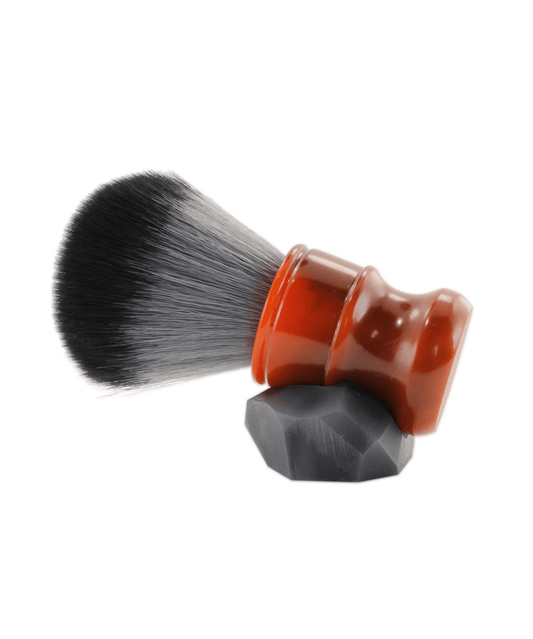 Shaving Brush - Burnt Orange - Beards and Stuff