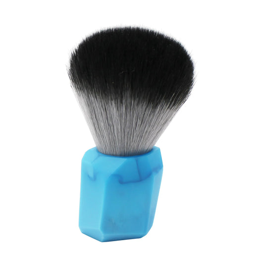 Geo Blue Shaving Brush - Beards and Stuff