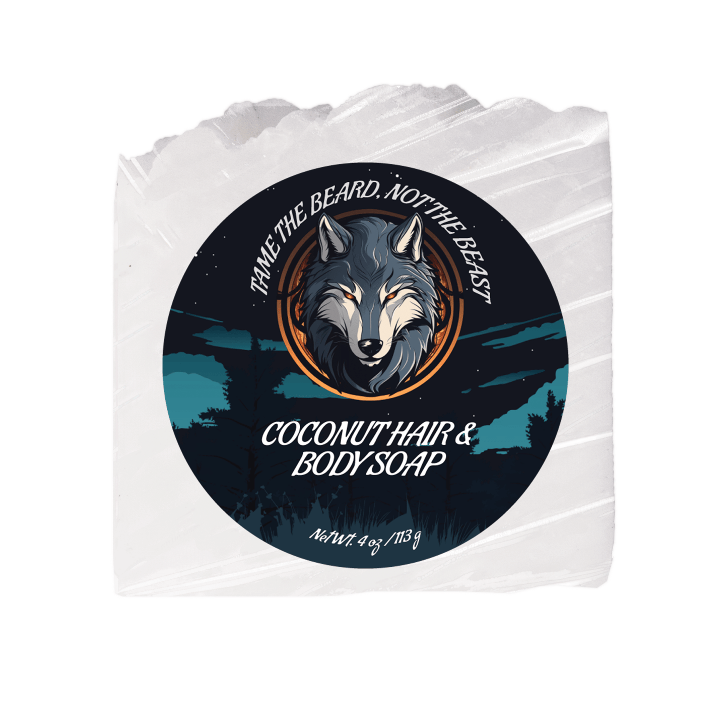 Coconut Hair & Body Soap - Beards and Stuff