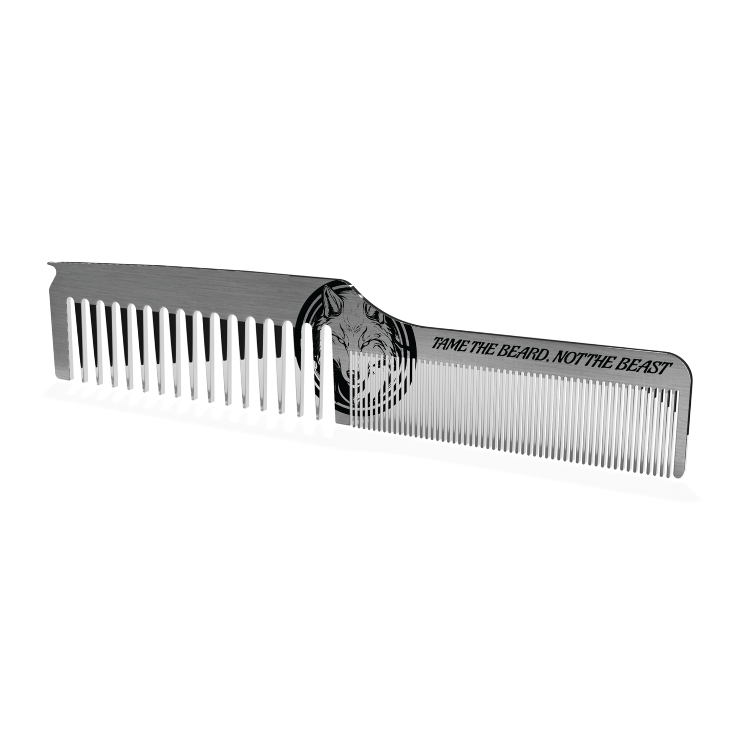 Stainless Dual Tooth Comb - Beards and Stuff