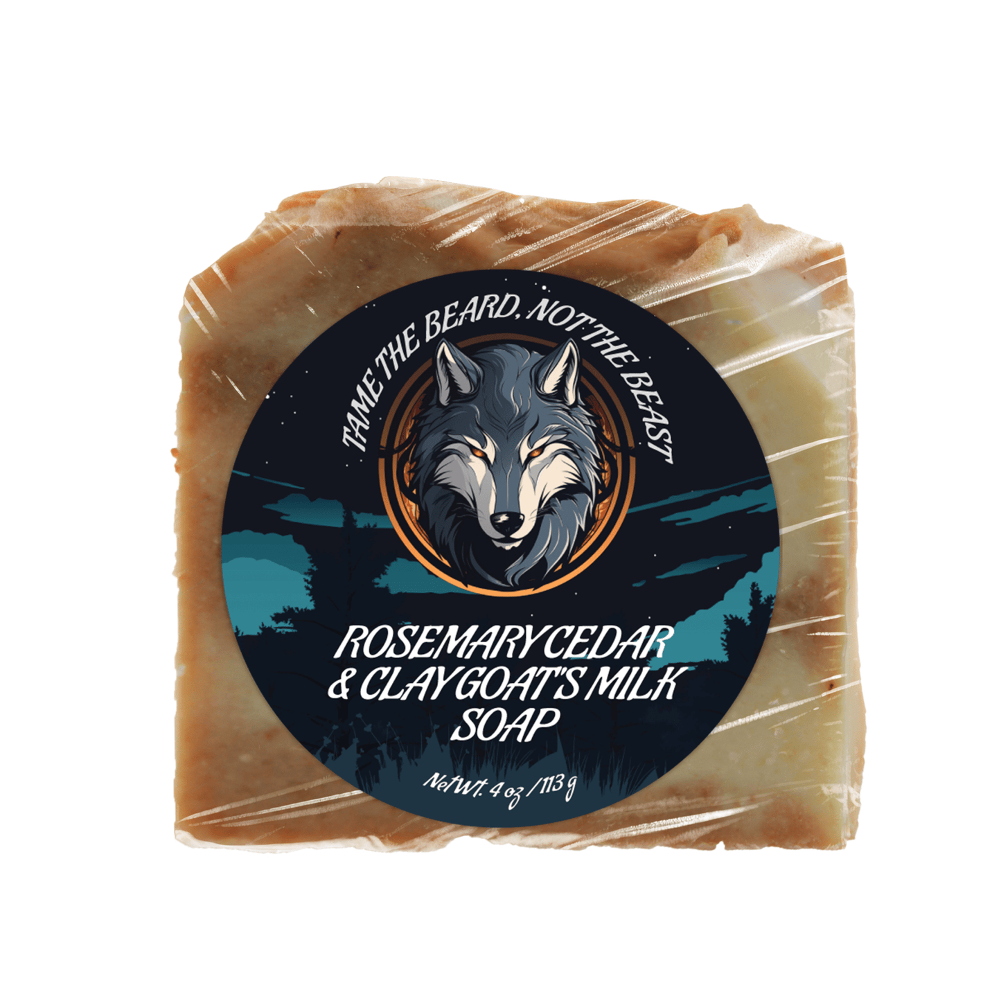 Rosemary Cedar & Clay Goat's Milk Soap - Beards and Stuff