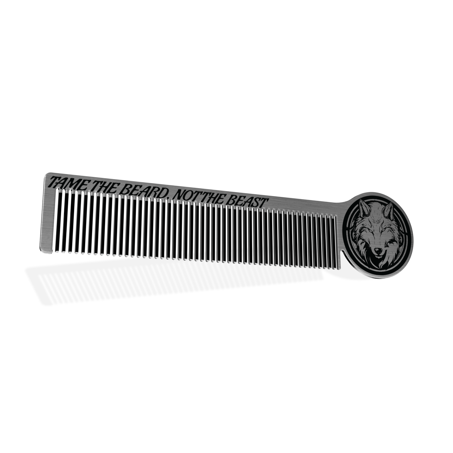Stainless Moustache Comb - Beards and Stuff