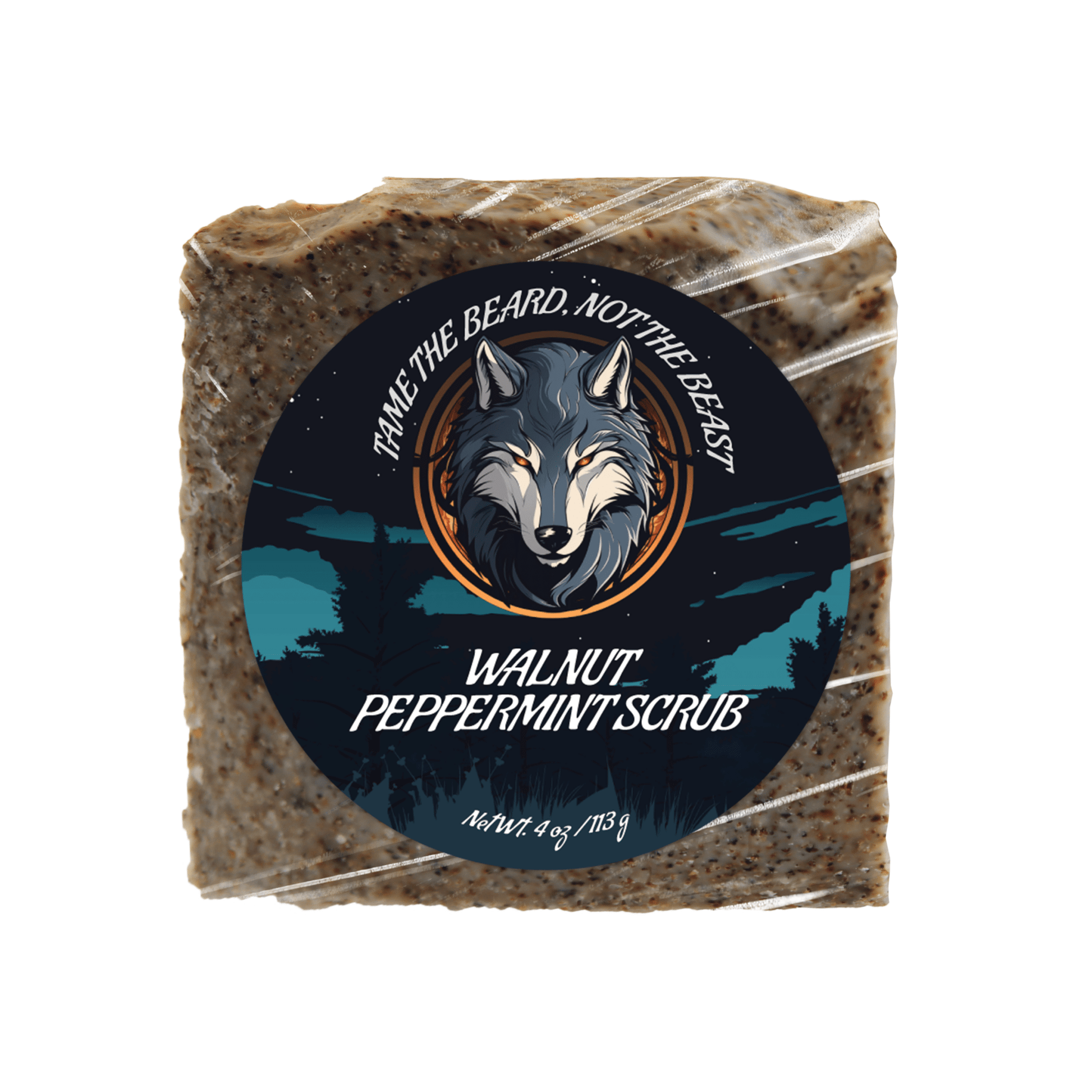 Walnut Peppermint Scrub - Beards and Stuff