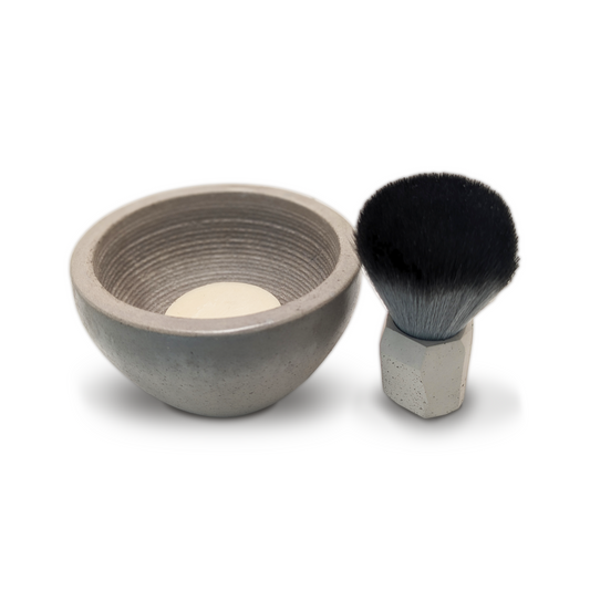 Grey Shaving Bowl Bundle