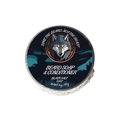 Black Salt Beard Soap & Conditioner - Beards and Stuff
