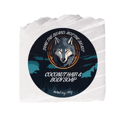 Coconut Hair & Body Soap - Beards and Stuff