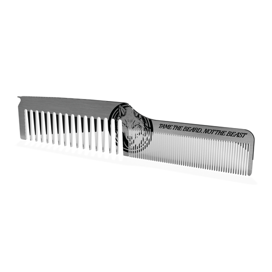 Stainless Dual Tooth Comb - Beards and Stuff