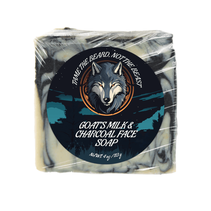 Goat's Milk & Charcoal Face Soap - Beards and Stuff