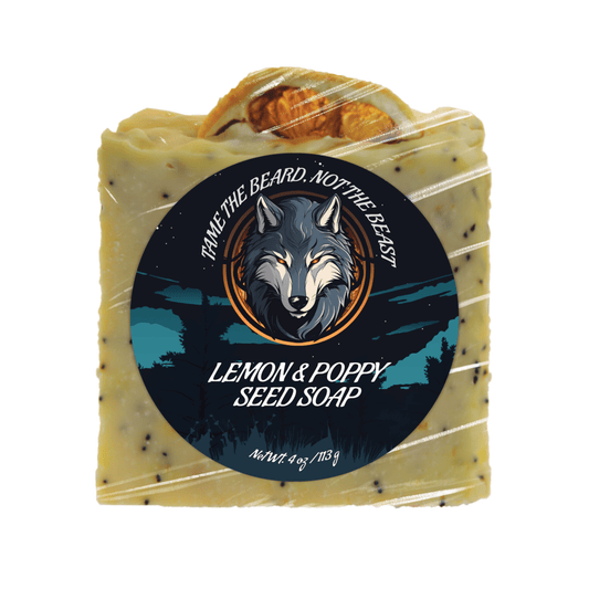 Lemon & Poppy Seed Soap - Beards and Stuff