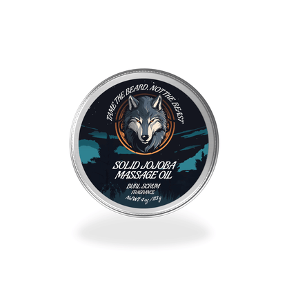 Burl Scrum Solid Jojoba Massage Oil - Beards and Stuff