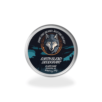 Clary Sage Earth Blend Deodorant - Beards and Stuff