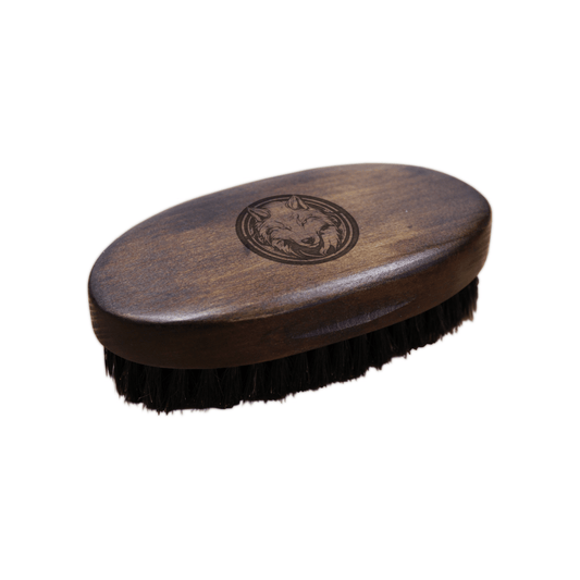 Hardwood Beard Boar Brush - Beards and Stuff