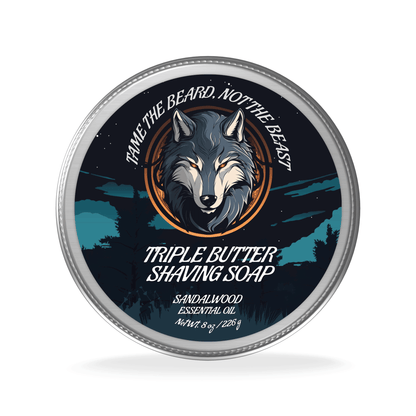 Sandalwood Shaving Soap - Beards and Stuff