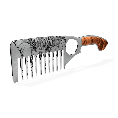 Elephant Beard Comb - Beards and Stuff