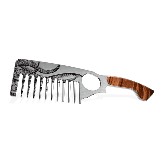 Octopus Beard Comb - Beards and Stuff