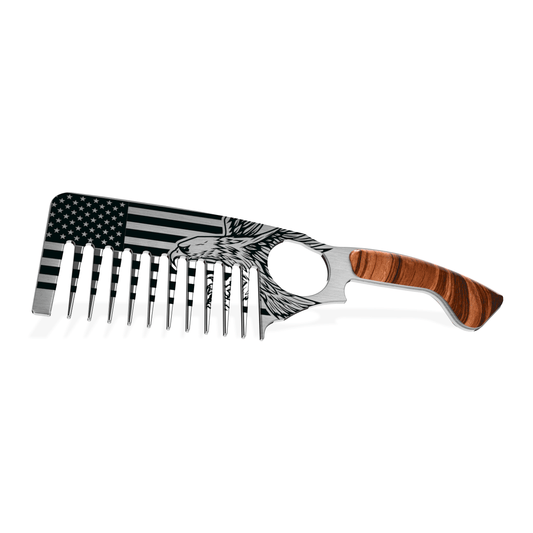 America Beard Comb - Beards and Stuff